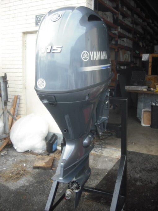 2024 Yamaha F115LB 115HP Outboard Motor – 20” Shaft, 0 Hours, Mechanical Controls
