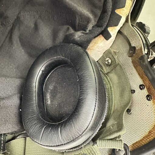 Gentex HGU-56/P XL Helicopter Pilot Flight Helmet – OD Green – MFS Face Shield – U.S. Army Aviation - Image 15
