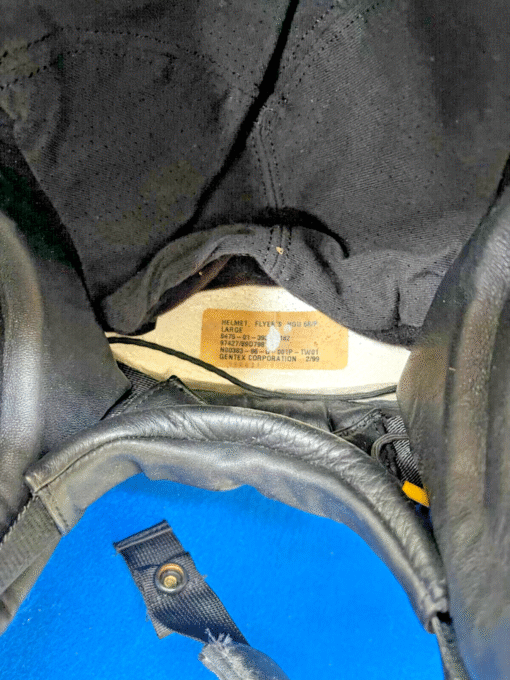 NOS Gentex HGU-68/P Large Helicopter Pilot Flight Helmet + NEW MBU-12/P Oxygen Mask & AVOX Regulator - Image 22