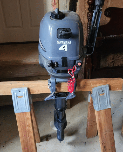 Yamaha 4HP 4-Stroke Outboard Motor | S1000450 | Near-New | Less Than 15 Hours | 15" Shaft | Tiller - Image 5