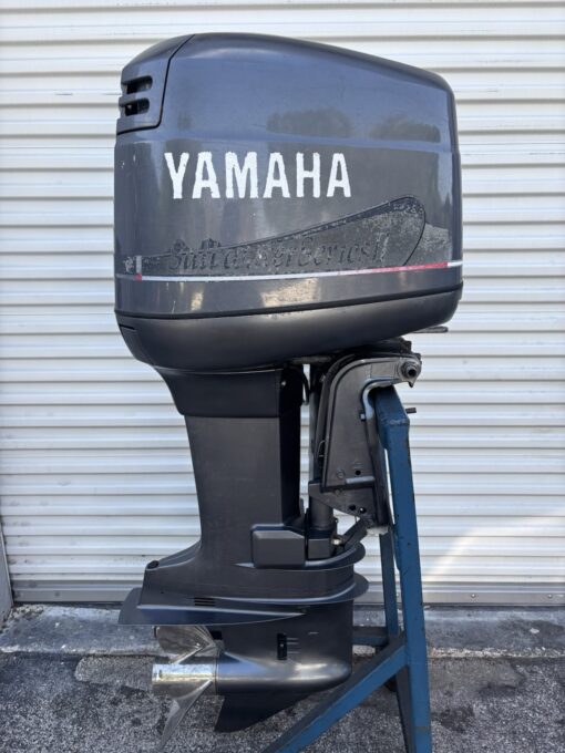 2000 Yamaha 150 HP Saltwater Series II Outboard Motor – 2-Stroke, 25” Shaft, Power Tilt & Trim – S150TXRY – Low Hours - Image 3