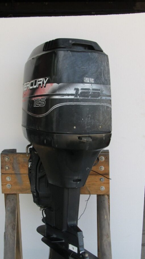 1998 Mercury 125HP 2-Stroke Outboard Motor – 25” Shaft, Running Take-Off, 90-Day Guarantee - Image 3