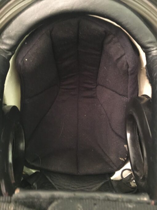 RCAF Model 190C Gentex Helicopter Flight Helmet XL – Used Military Pilot Helmet for Sale - Image 4
