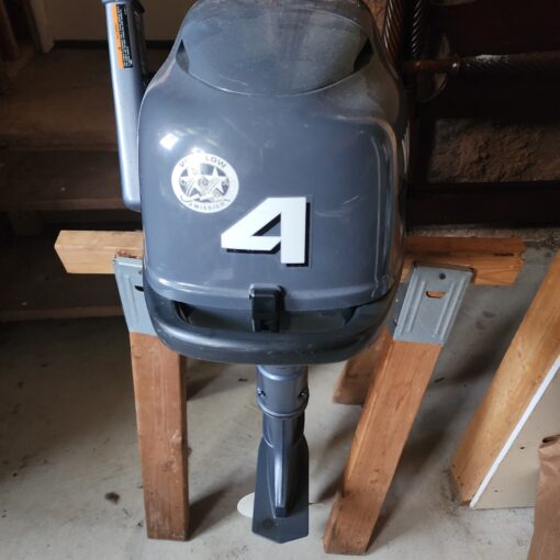 Yamaha 4HP 4-Stroke Outboard Motor | S1000450 | Near-New | Less Than 15 Hours | 15" Shaft | Tiller - Image 4