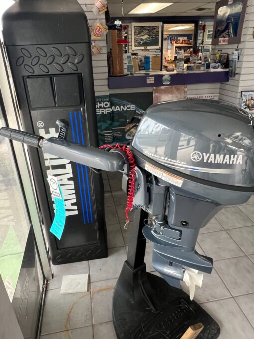 NEW 2023 Yamaha F15SEHA 15HP Outboard Motor | 15" Shaft | Tiller Handle | Electric Start | 3-Year Warranty