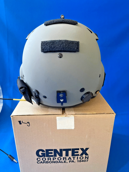 Gentex HGU-56/P XL Helicopter Pilot Flight Helmet – NVG-Ready, MFS Face Shield – Used, Excellent - Image 3
