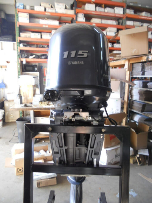 2024 Yamaha F115LB 115HP Outboard Motor – 20” Shaft, 0 Hours, Mechanical Controls - Image 6
