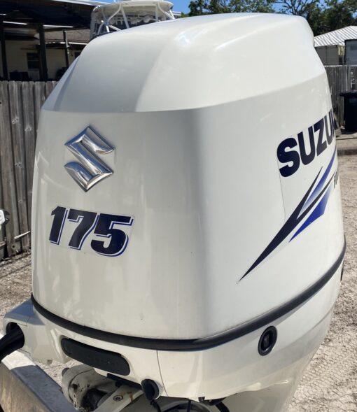 2021 Suzuki DF350 350HP Dual Prop 4-Stroke Outboard Motor – 30” Shaft – Excellent Condition - Image 4