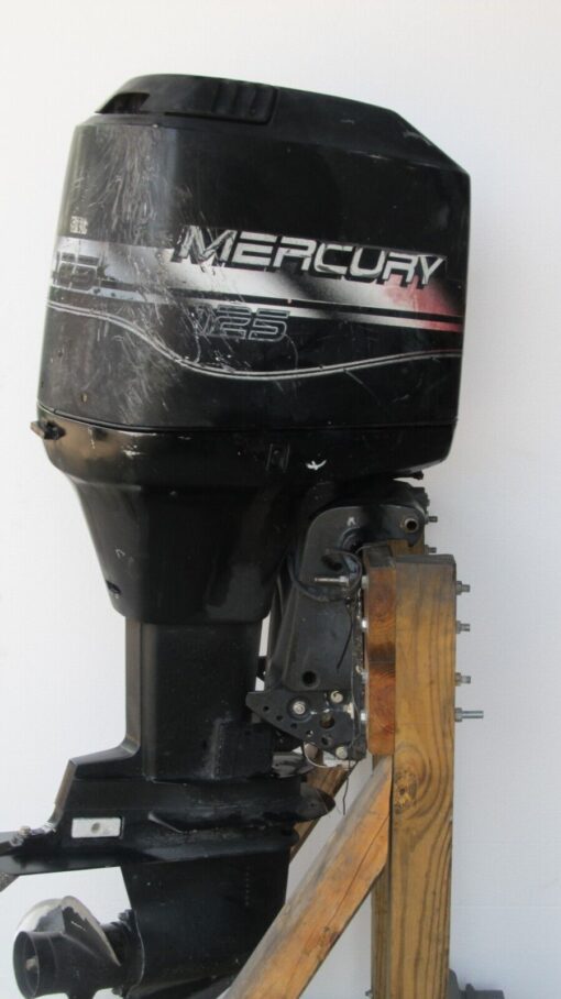 1998 Mercury 125HP 2-Stroke Outboard Motor – 25” Shaft, Running Take-Off, 90-Day Guarantee - Image 4