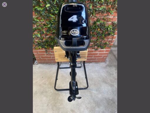 Suzuki DF4A 4HP Outboard Motor – 4-Stroke, 15" Shaft, Tiller, Less Than 10 Hours – Used - Image 4