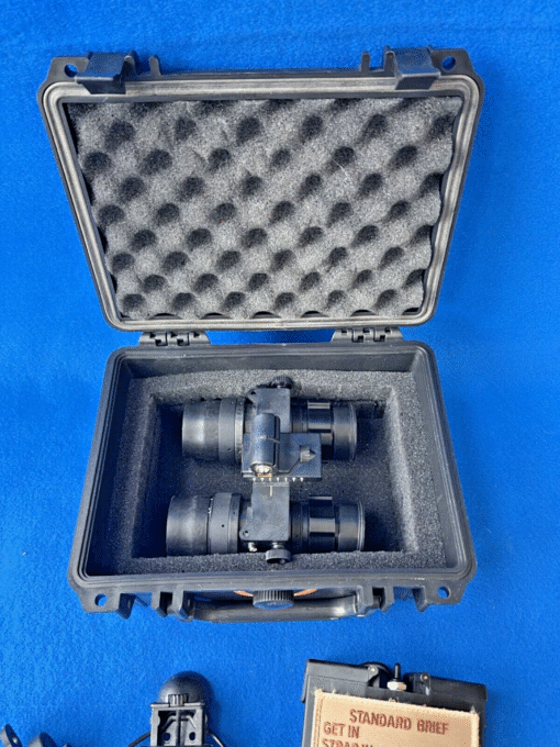 ANVIS-9 AN/AVS-9 Military Night Vision Goggles NVG Kit – Mil-Spec Complete Set, Bright Tubes, Working Perfectly