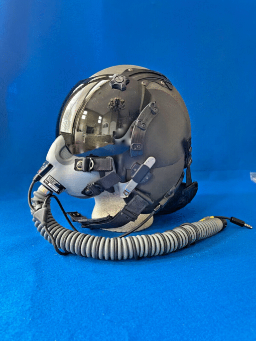 NOS Gentex HGU-68/P Large Helicopter Pilot Flight Helmet + NEW MBU-12/P Oxygen Mask & AVOX Regulator - Image 7