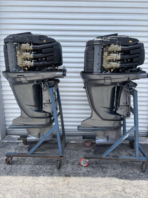 2005 Yamaha F225 225HP 4-Stroke Outboard Motors – EFI Pair, 25” Shaft - Image 5