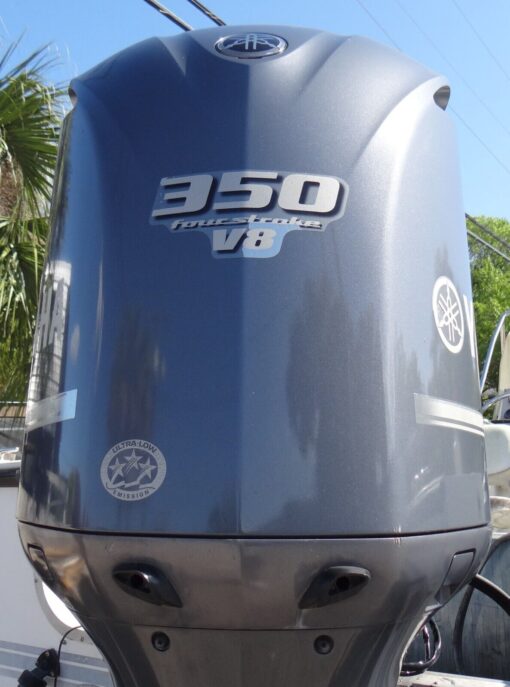 2008 Yamaha V8 350HP 4-Stroke DEC Outboard Motor – 25” Shaft, Used, Excellent Condition - Image 5