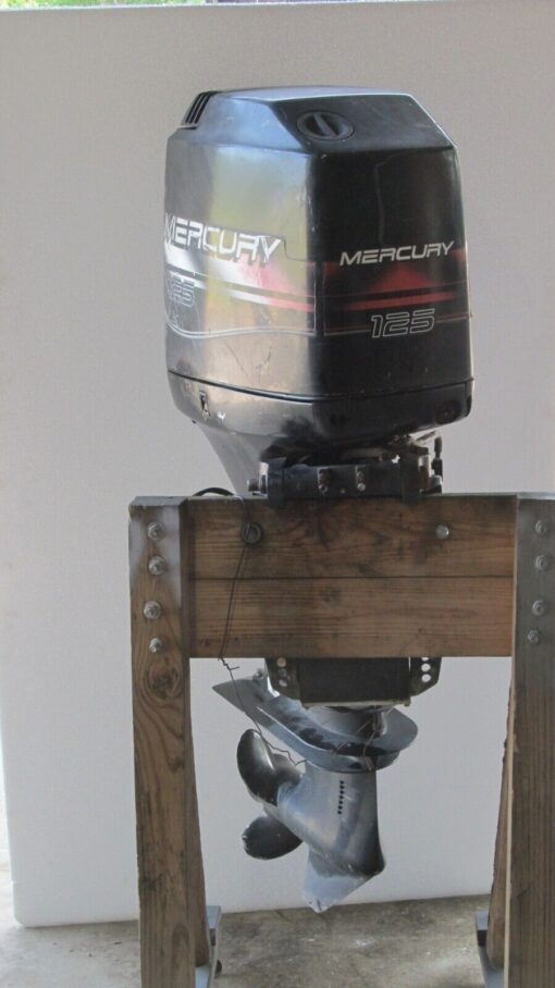 1998 Mercury 125HP 2-Stroke Outboard Motor – 25” Shaft, Running Take-Off, 90-Day Guarantee - Image 5