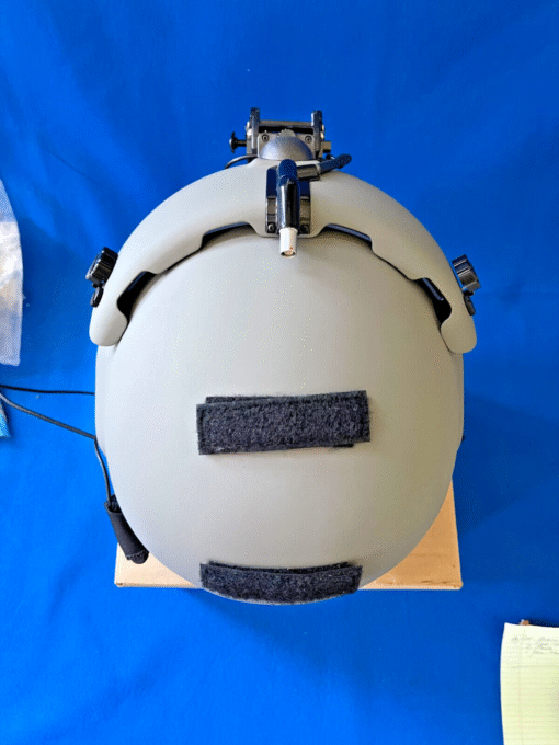 Gentex HGU-56/P XL Helicopter Pilot Flight Helmet – NVG-Ready, MFS Face Shield – Used, Excellent - Image 5