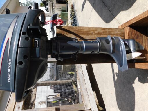 Yamaha 4HP 4-Stroke Outboard Boat Motor | S4MSCH | Used | Low Hours | 15" Shaft | Tiller - Image 5