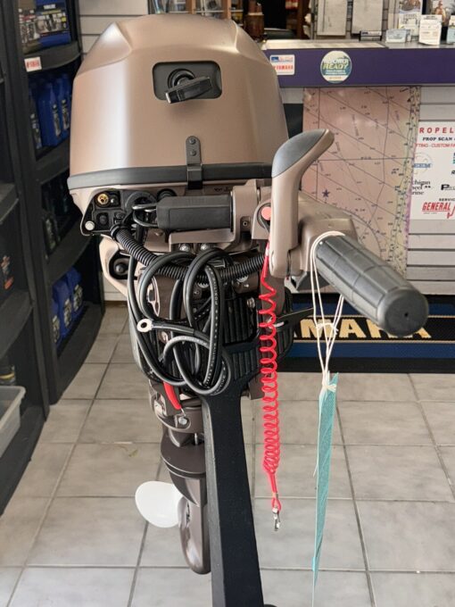 2024 Yamaha F25SWTHC3 25HP Outboard Motor | 15" Shaft | Tiller Handle | Electric Start & Pull Start | Fuel Injection | 3-Year Yamaha Warranty - Image 5