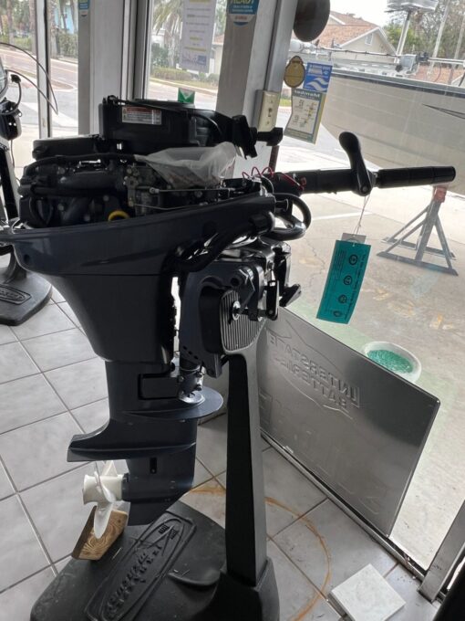 NEW 2023 Yamaha F15SEHA 15HP Outboard Motor | 15" Shaft | Tiller Handle | Electric Start | 3-Year Warranty - Image 5