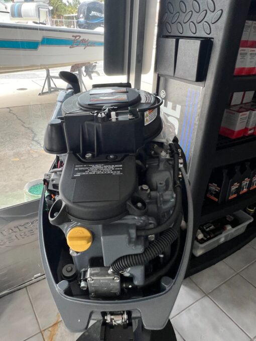 NEW 2023 Yamaha F15SEHA 15HP Outboard Motor | 15" Shaft | Tiller Handle | Electric Start | 3-Year Warranty - Image 6