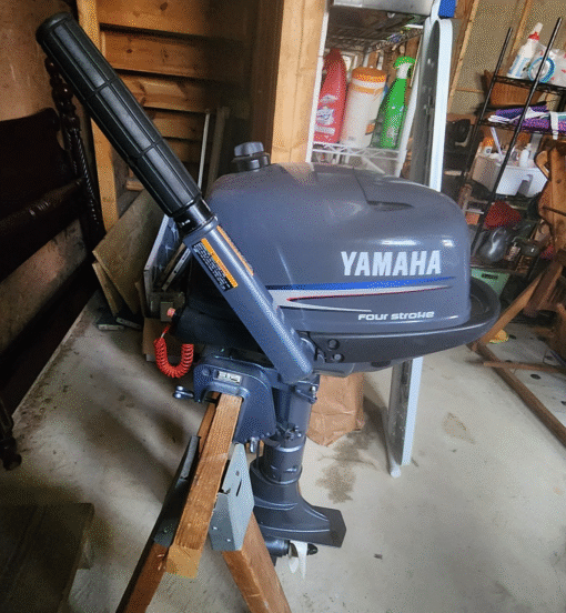 Yamaha 4HP 4-Stroke Outboard Motor | S1000450 | Near-New | Less Than 15 Hours | 15" Shaft | Tiller - Image 9