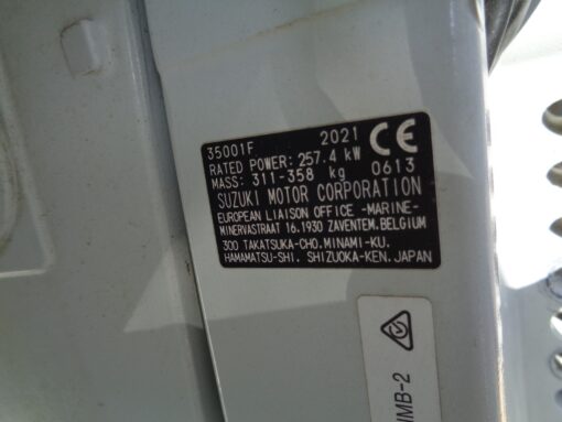 2021 Suzuki DF350 350HP Dual Prop 4-Stroke Outboard Motor – 30” Shaft – Excellent Condition - Image 10