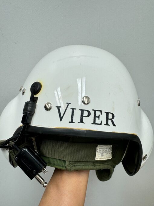 Original Gentex SPH-4 USAF Helicopter Flight Helmet XL – Dual Visor, Mic & Speakers (1984) - Image 12