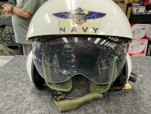 Original US Navy Gentex SPH-3C Helicopter Flight Helmet – XL Size Pilot Helmet (Unused, Vintage) - Image 7