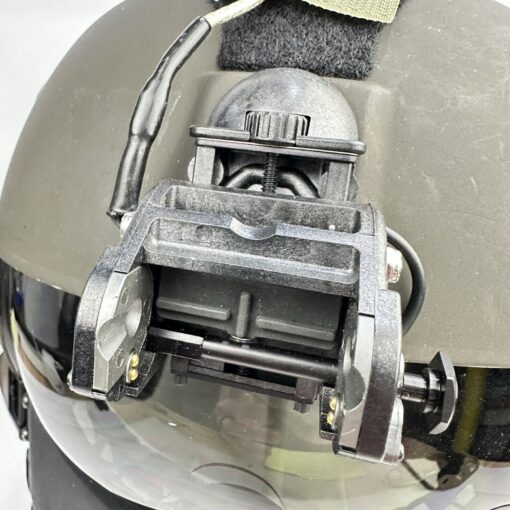 Gentex HGU-56/P XL Helicopter Pilot Flight Helmet – OD Green – MFS Face Shield – U.S. Army Aviation - Image 6