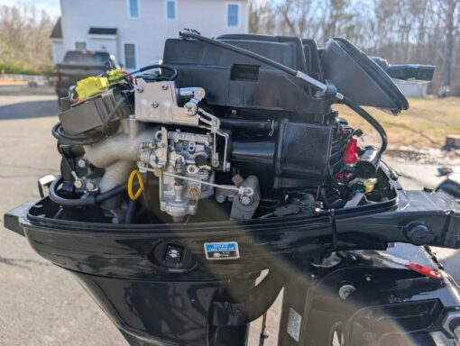 2009 Mercury 20HP 4-Stroke Outboard Motor – 20” Long Shaft – Electric Start – Power Tilt – Remote - Image 8