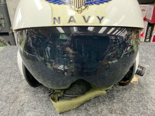 Original US Navy Gentex SPH-3C Helicopter Flight Helmet – XL Size Pilot Helmet (Unused, Vintage) - Image 8