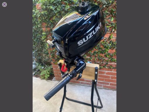 Suzuki DF4A 4HP Outboard Motor – 4-Stroke, 15" Shaft, Tiller, Less Than 10 Hours – Used - Image 9