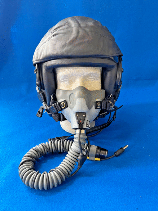 NOS Gentex HGU-68/P Large Helicopter Pilot Flight Helmet + NEW MBU-12/P Oxygen Mask & AVOX Regulator - Image 2