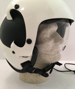 RCAF Model 190C Gentex Helicopter Flight Helmet XL – Used Military Pilot Helmet for Sale