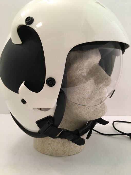 RCAF Model 190C Gentex Helicopter Flight Helmet XL – Used Military Pilot Helmet for Sale