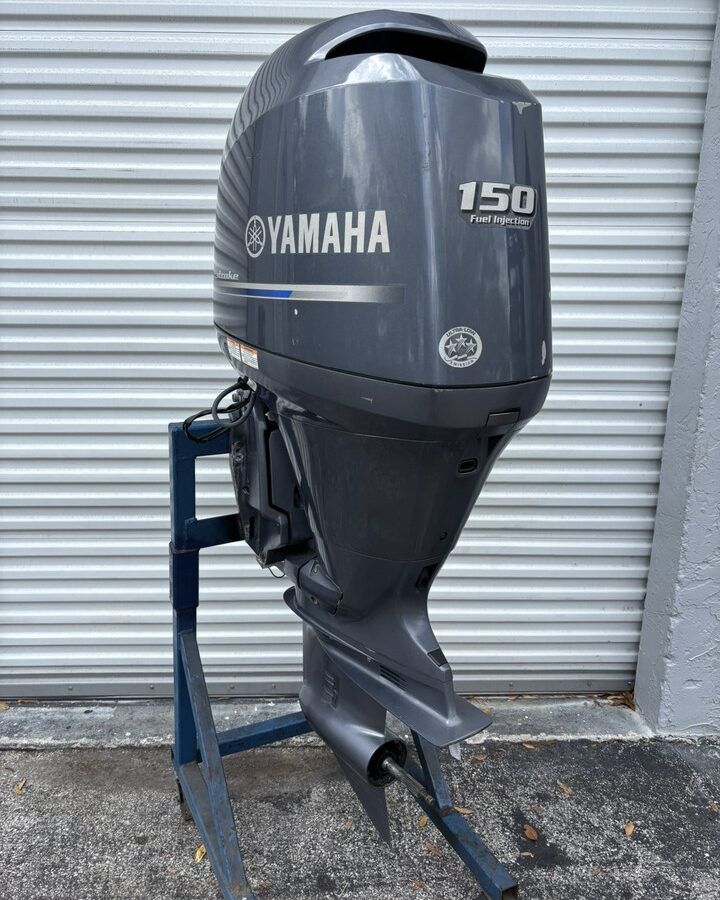 2014 Yamaha F150LA 150HP 4-Stroke Outboard Motor – 20" Shaft – EFI – 719 Hours – Fully Serviced – Free Shipping