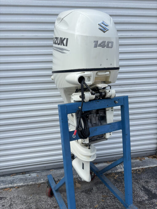 2017 Suzuki DF140 140HP 4-Stroke EFI Outboard Motor – 25” Shaft – Low Hours – Excellent Condition - Image 8