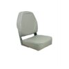 Springfield 1040643 Economy Coach Gray Gray High Back Folding Seat Boat Marine