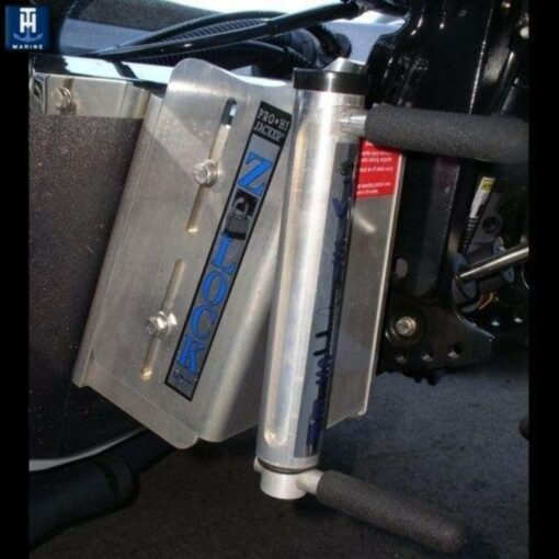 T-H Marine JPZ-4-DP Jack Plate Z lock Alum 5" Lift 4" Setback Manual 300HP MAX,,