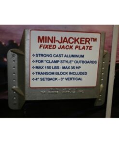TH Marine MJ-1-DP Mini-Jacker Jack Plate Outboard MAX 35HP Setback 4