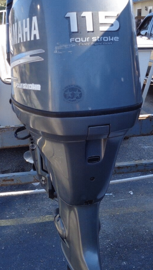 USED 2003 YAMAHA F115 115 HP 25" OUTBOARD BOAT MOTOR ENGINE 4-STROKE