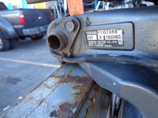 USED 2003 Yamaha F115 115 HP 25” Outboard Motor | 4-Stroke | Fuel Injected | Right Hand Turning
