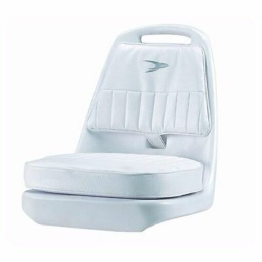 Wise WD013-3-710 Pilot Boat Seat Chair 18-1/4"Hx16"Wx19-1/5"D Vinyl Cushion