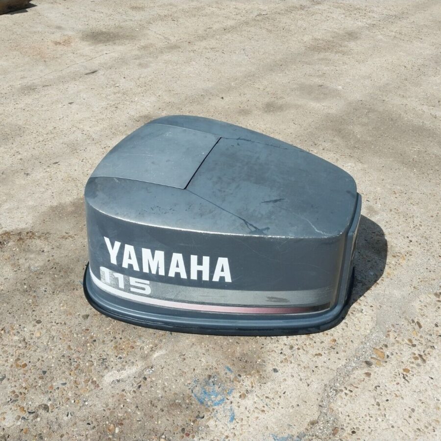 Yamaha 115 115hp V4 Two-Stroke Outboard Motor OEM Top Cowling 6E5-42610-80-8D