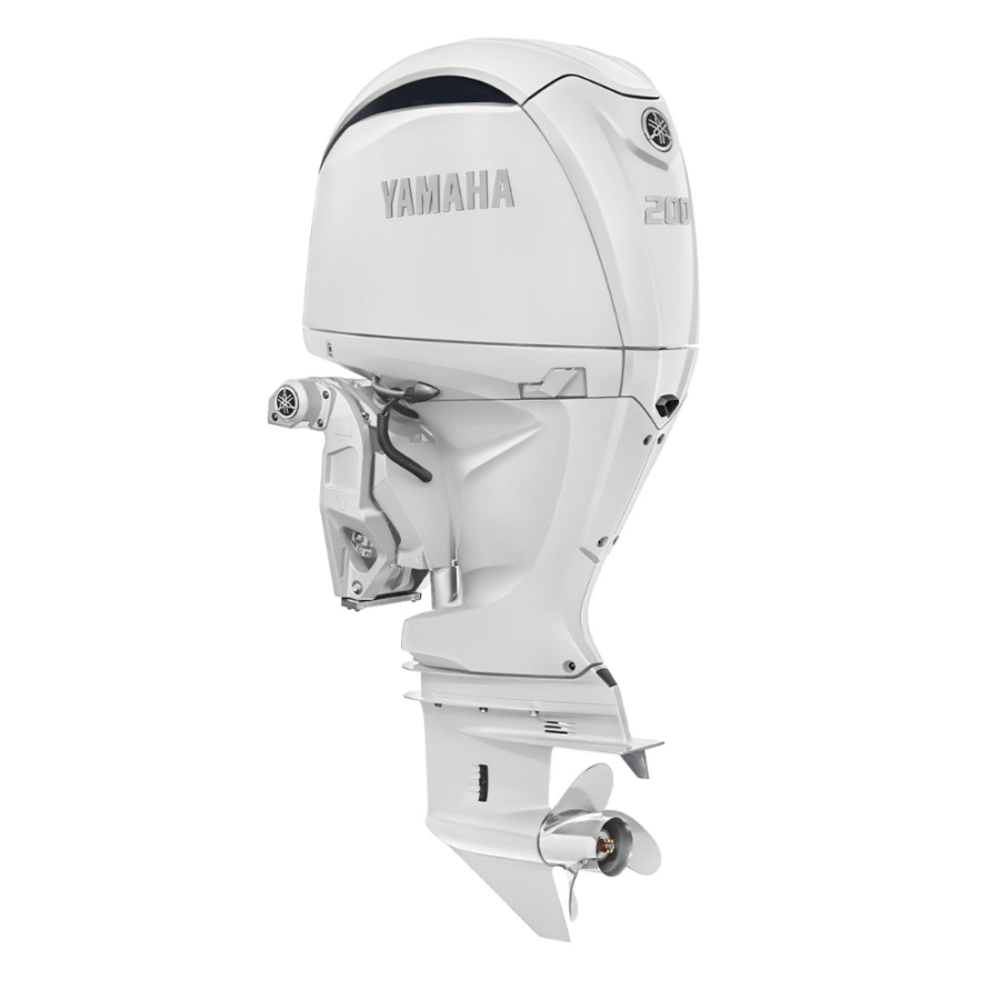 Yamaha 200hp White DEC Outboard Engine | F200XSA2 - Piese Moto Franco,,