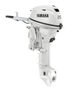 Yamaha 25hp Outboard | F25SWTHC2 | White - Piese Moto Franco
