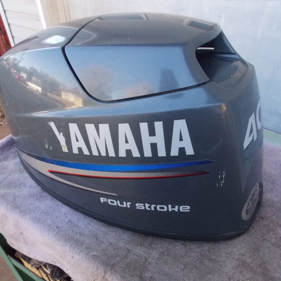Yamaha Outboard Cowling Motor Cover 2005 +new F40 Fuel Inject 40hp 4 Stroke Cowl,,