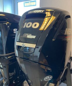 Mercury 100 HP long shaft F100 EFI ELPT CT (including remote control, gauges and propeller),,