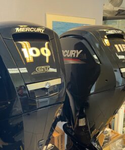 Mercury 100 HP long shaft F100 EFI ELPT CT (including remote control, gauges and propeller),,