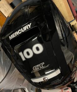 Mercury 100 HP long shaft F100 EFI ELPT CT (including remote control, gauges and propeller),,